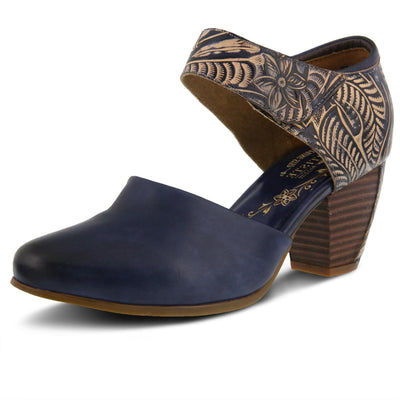 Spring Step L'Artiste Women's Toolie Mary Jane Shoe Blue EU 35 / US 5