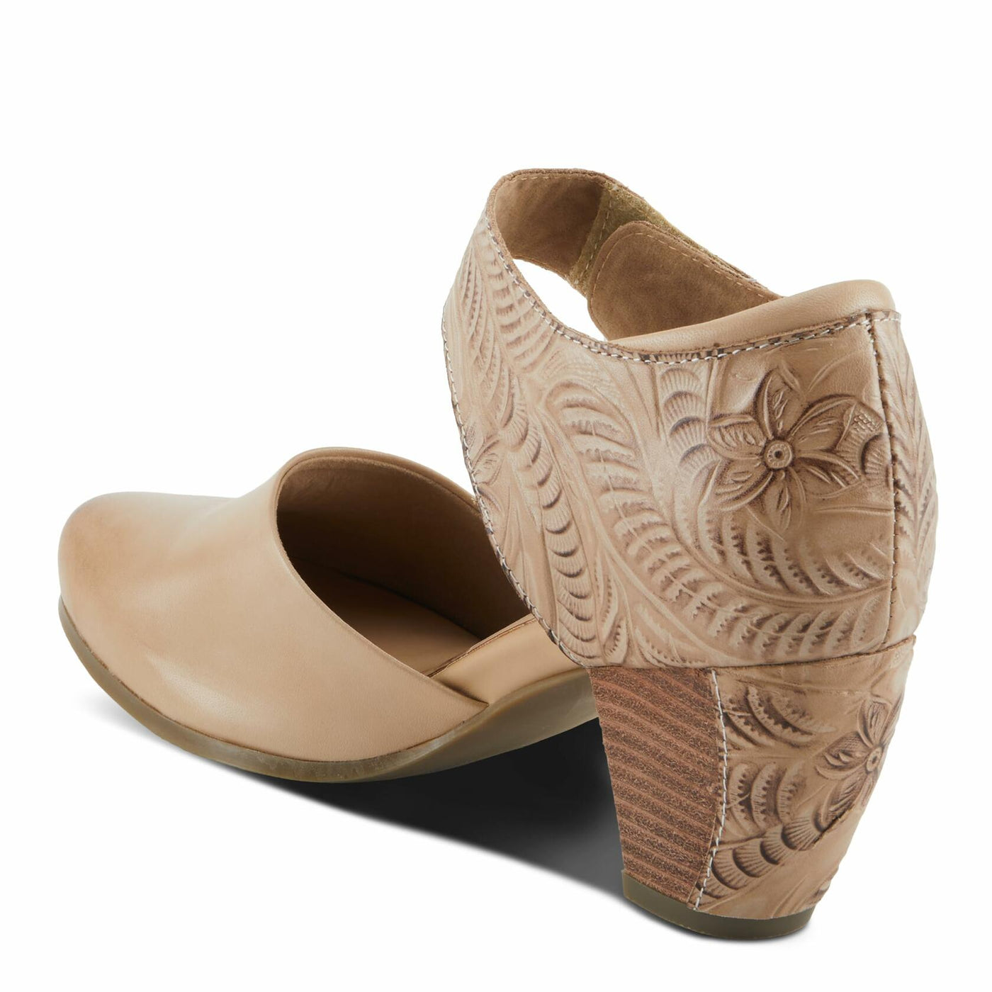 L'Artiste by Spring Step Women's Toolie Shoes, Beige, 8.5