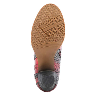 Spring Step L'Artiste Women's Extrovert Bootie Red Multi EU 41 / US 9.5-10