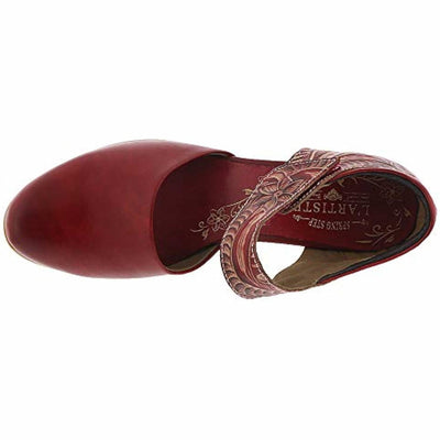 Spring Step L'Artiste Women's Toolie Mary Jane Shoe Red EU 41 / US 9.5-10