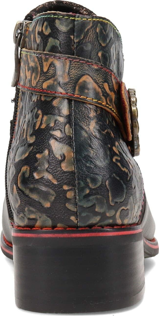 L’Artiste by Spring Step Women's TIATIA Ankle Boot, Black, 6.5-7