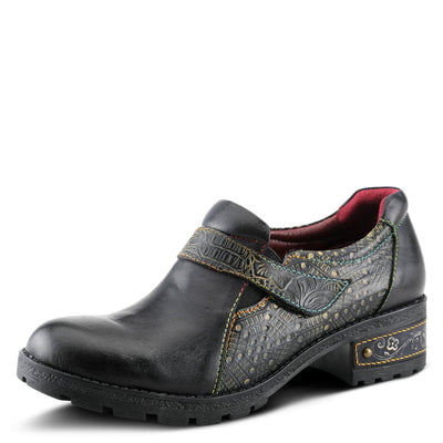 L'Artiste by Spring Step Magda Black Multi EU 38 (US Women's 7.5-8) M