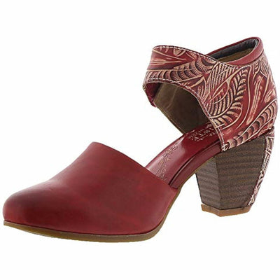 Spring Step L'Artiste Women's Toolie Mary Jane Shoe Red EU 41 / US 9.5-10