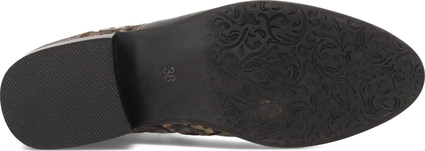 L’Artiste by Spring Step Women's TIATIA Ankle Boot, Black, 6.5-7