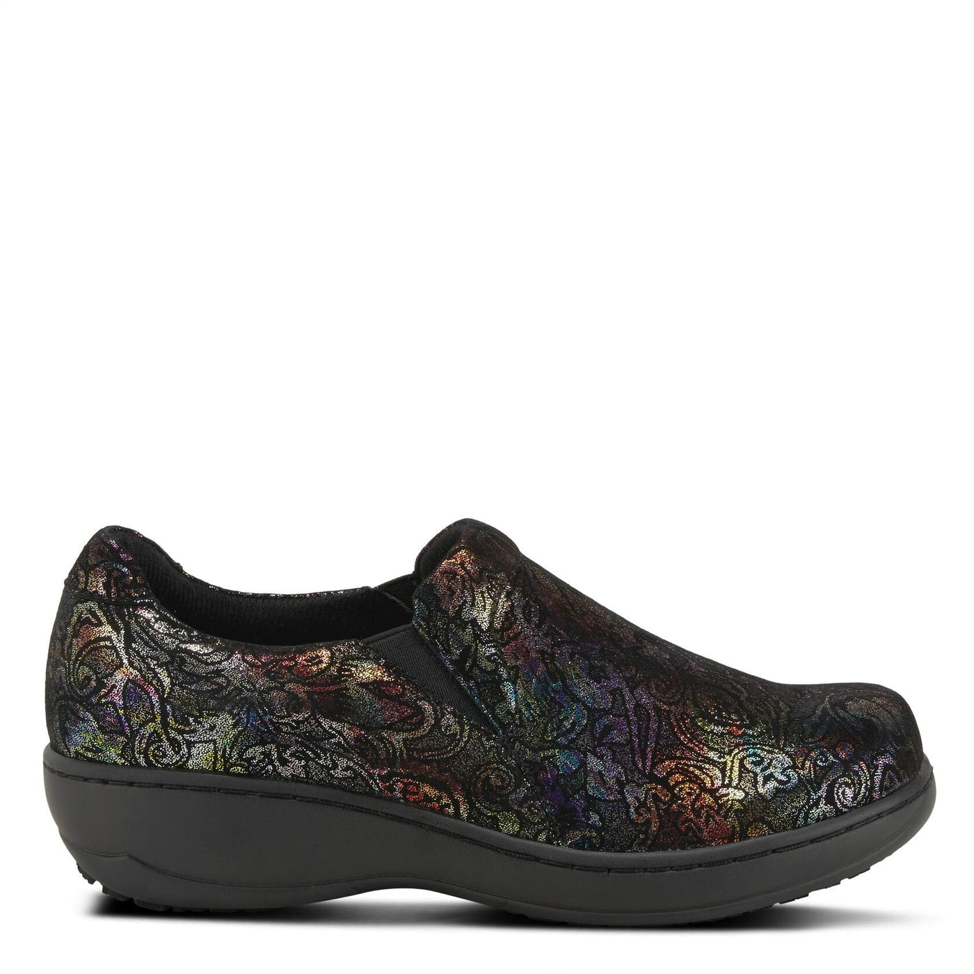 Spring Step Professional Women's WOOLIN-Swirl Loafer Flat, Rainbow, 7.5