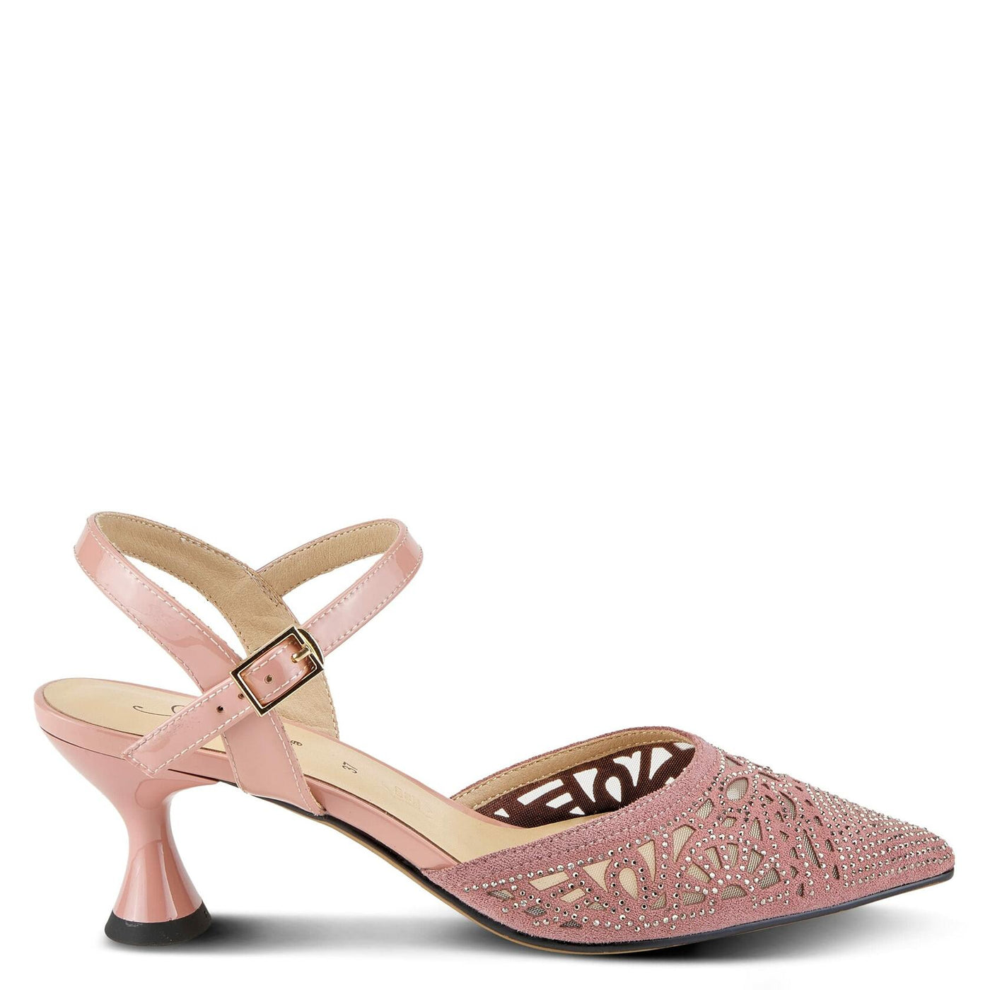 Azura Women's Delicate High Heel Sandal – Elegant Strappy Dress Shoes for Weddings, Parties & Formal Events – Comfortable Stiletto Heels with Adjustable Ankle Strap Mauve EU 41/9.5-10