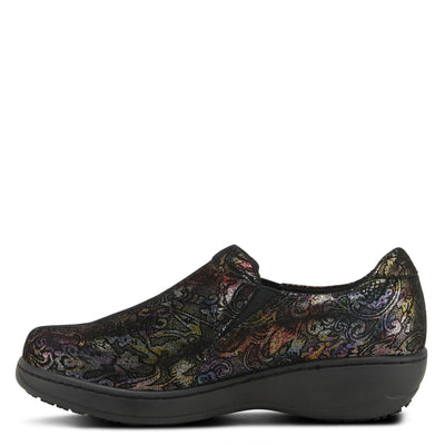 Spring Step Professional Women's WOOLIN-Swirl Loafer Flat, Rainbow, 7.5