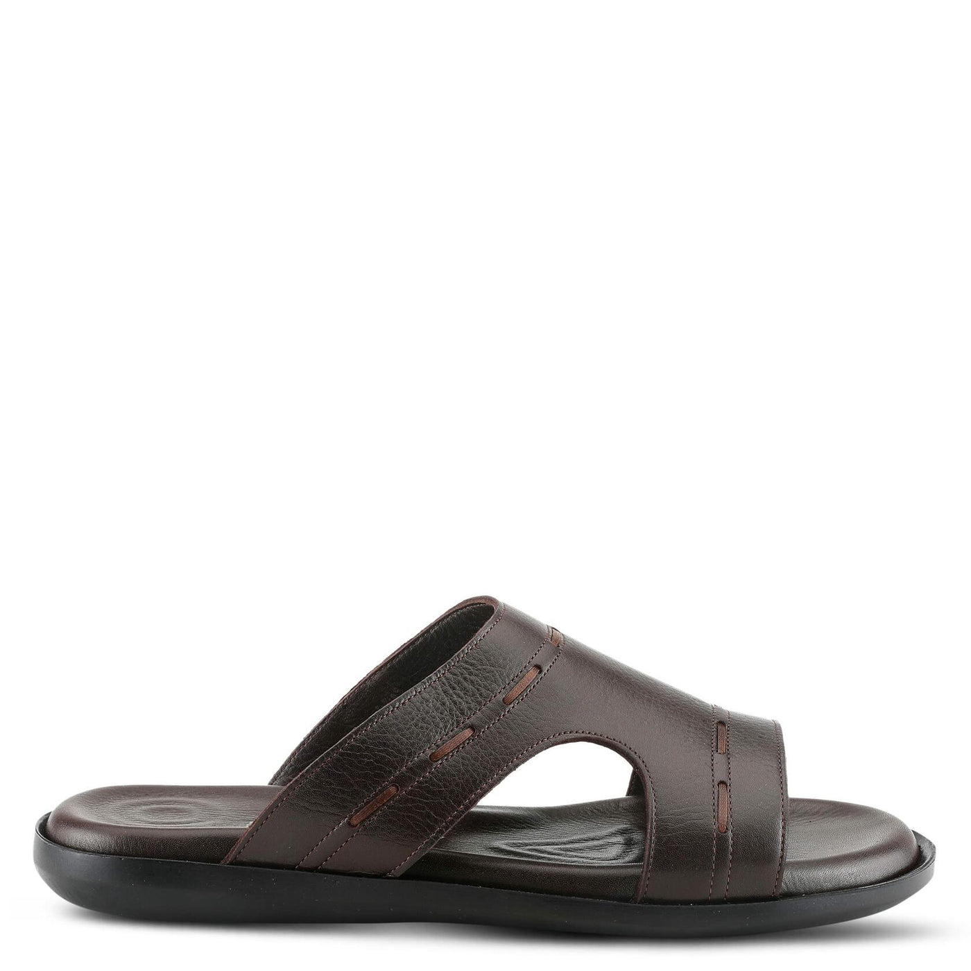 Spring Step Men's Benn Slide Sandal Brown EU 40 / US 7-7.5