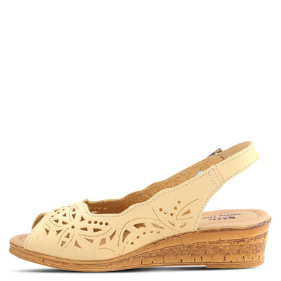 Spring Step Orella Light Yellow Nubuck EU 39 (US Women's 8.5) M