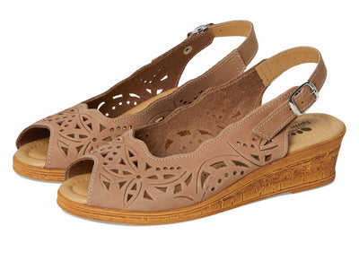 Spring Step Orella Beige Nubuck EU 38 (US Women's 7.5-8) M