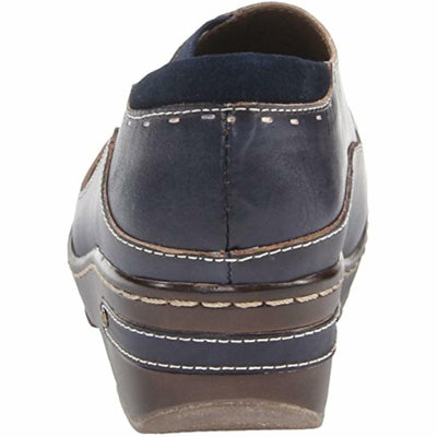 SPRING STEP L'ARTISTE Women's Burbank Mule, Navy, 39 EU/8.5 M US