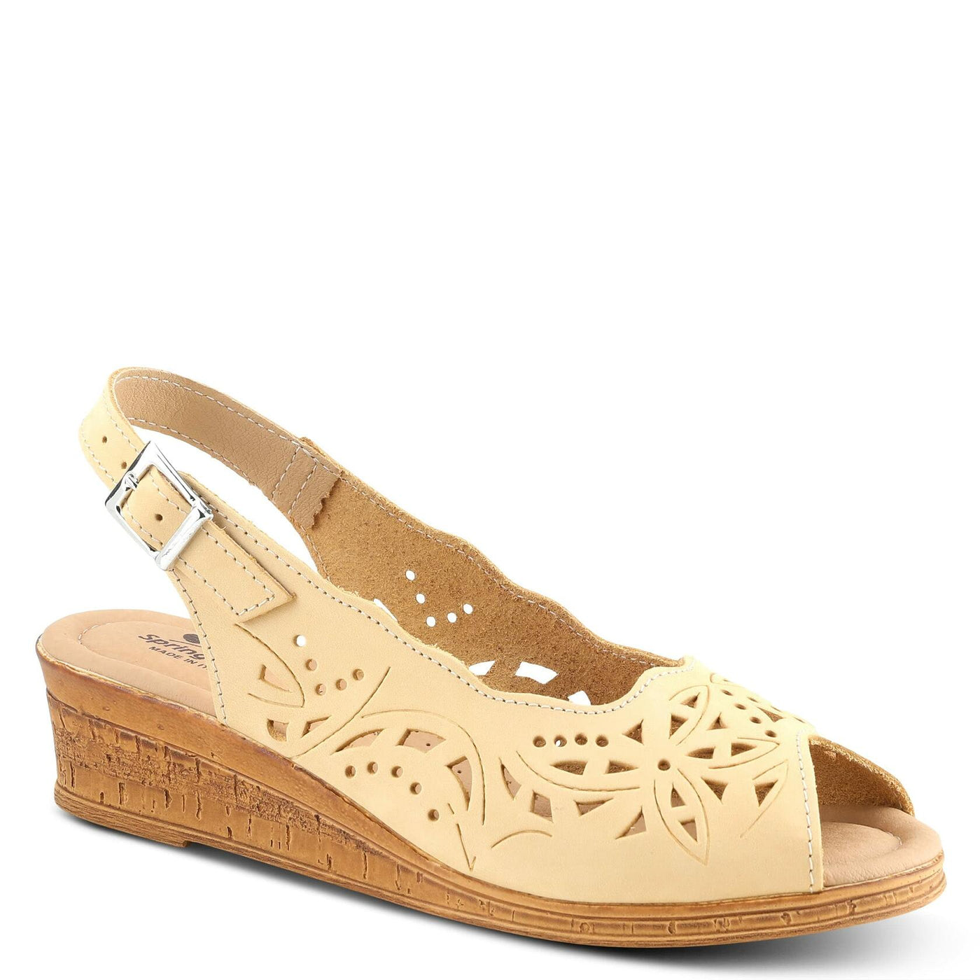 Spring Step Orella Light Yellow Nubuck EU 39 (US Women's 8.5) M