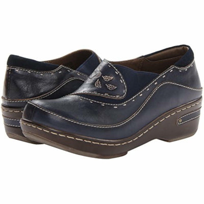 SPRING STEP L'ARTISTE Women's Burbank Mule, Navy, 39 EU/8.5 M US