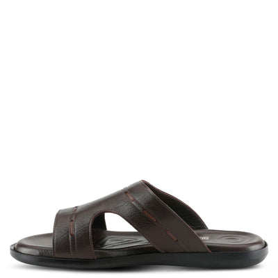 Spring Step Men's Benn Slide Sandal Brown EU 45 / US 11.5