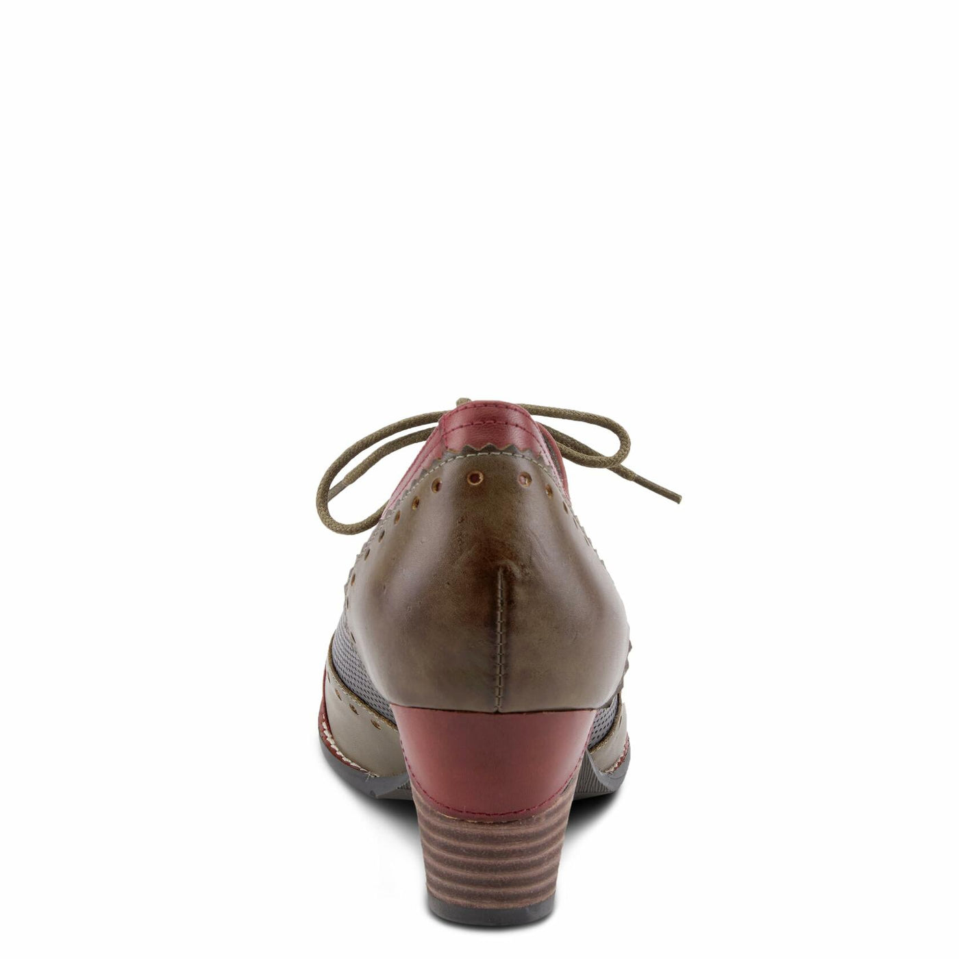 L’Artiste by Spring Step Women's Bardot Dress Pump, Red/Multi, 41 EU/9.5-10 M US