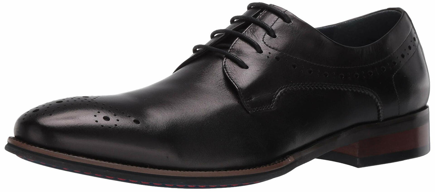 Spring Step Men's Charlie Oxford, Black, 9.5-10 Medium US