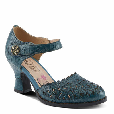 L'Artiste by Spring Step Women's Visionary Pump, Blue, 5