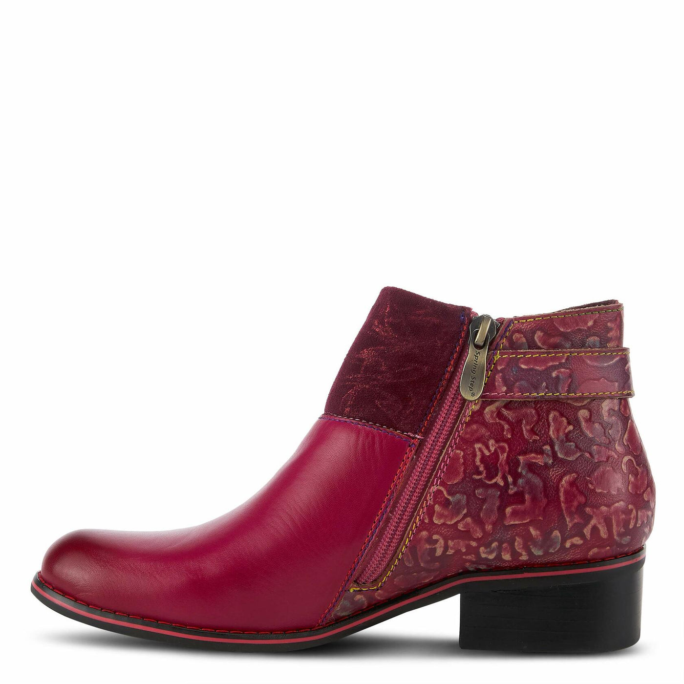 L’Artiste by Spring Step Women's TIATIA Ankle Boot, Bordeaux, 9