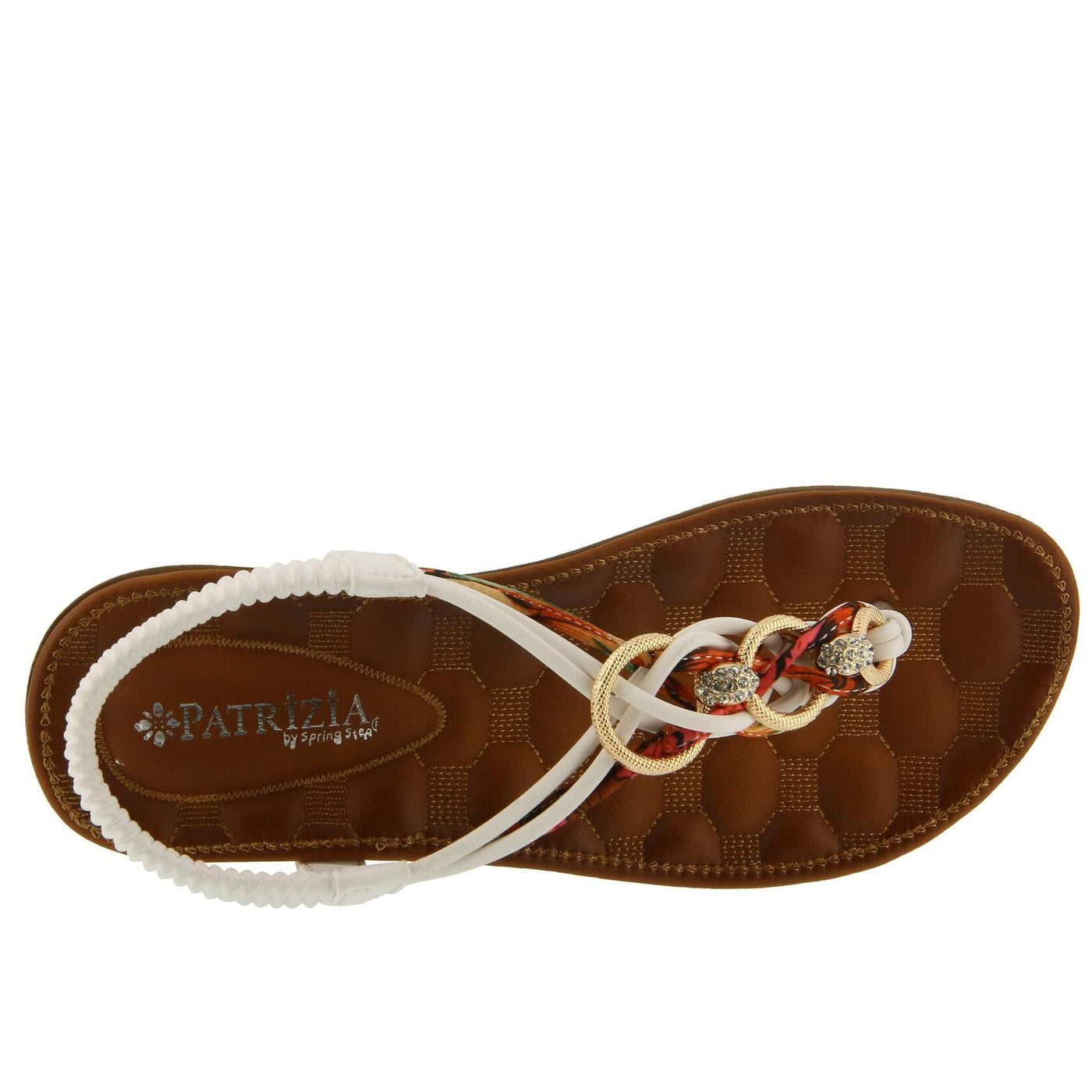 PATRIZIA GADELINA WHITE MULTI Shoe US 5.5-6
