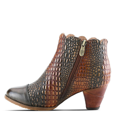 Spring Step L'Artiste Women's Extrovert Bootie Camel Multi EU 39 / US 8.5