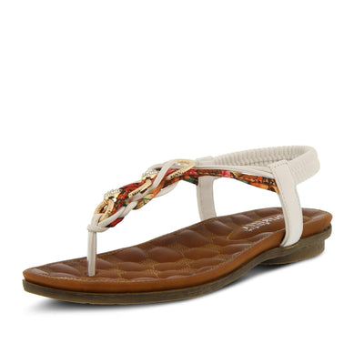 PATRIZIA GADELINA WHITE MULTI Shoe US 5.5-6