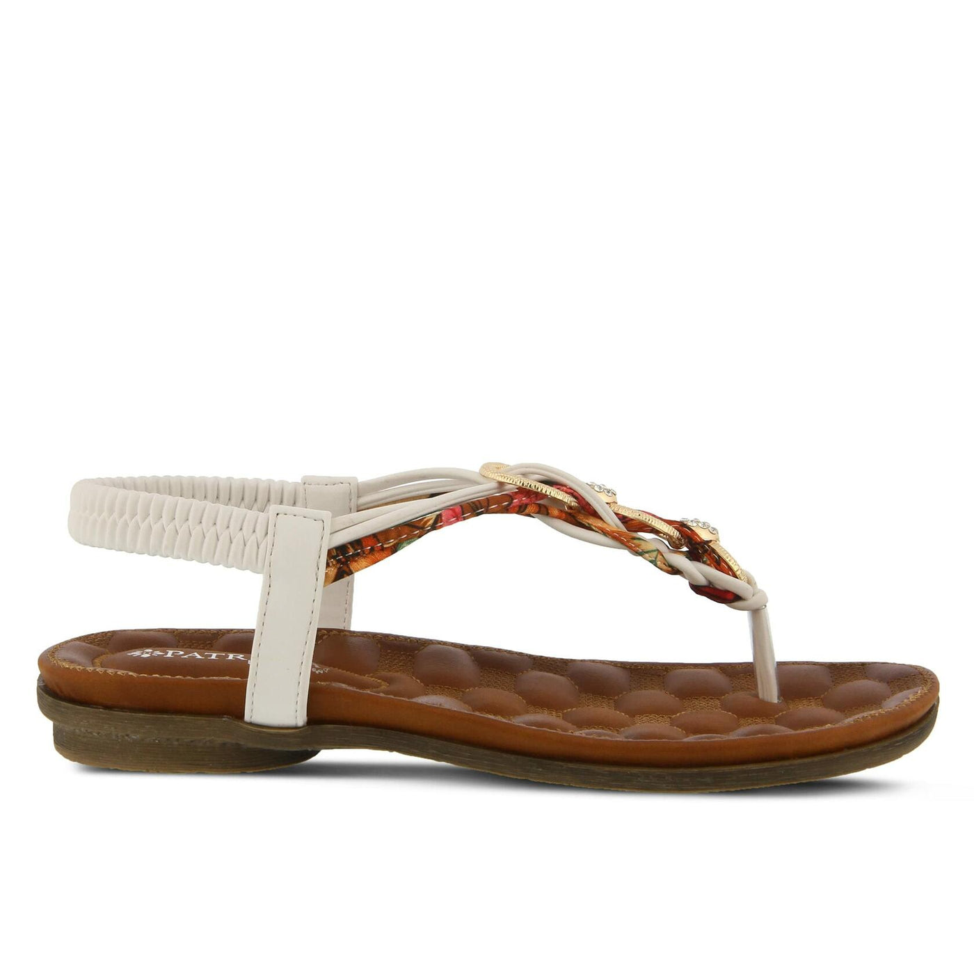 PATRIZIA GADELINA WHITE MULTI Shoe US 5.5-6