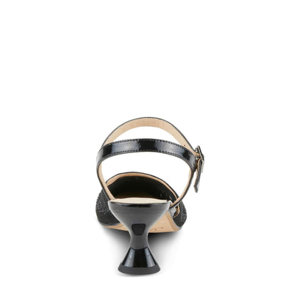 Azura Women's Delicate High Heel Sandal – Elegant Strappy Dress Shoes for Weddings, Parties & Formal Events – Comfortable Stiletto Heels with Adjustable Ankle Strap Black EU 38/7.5-8