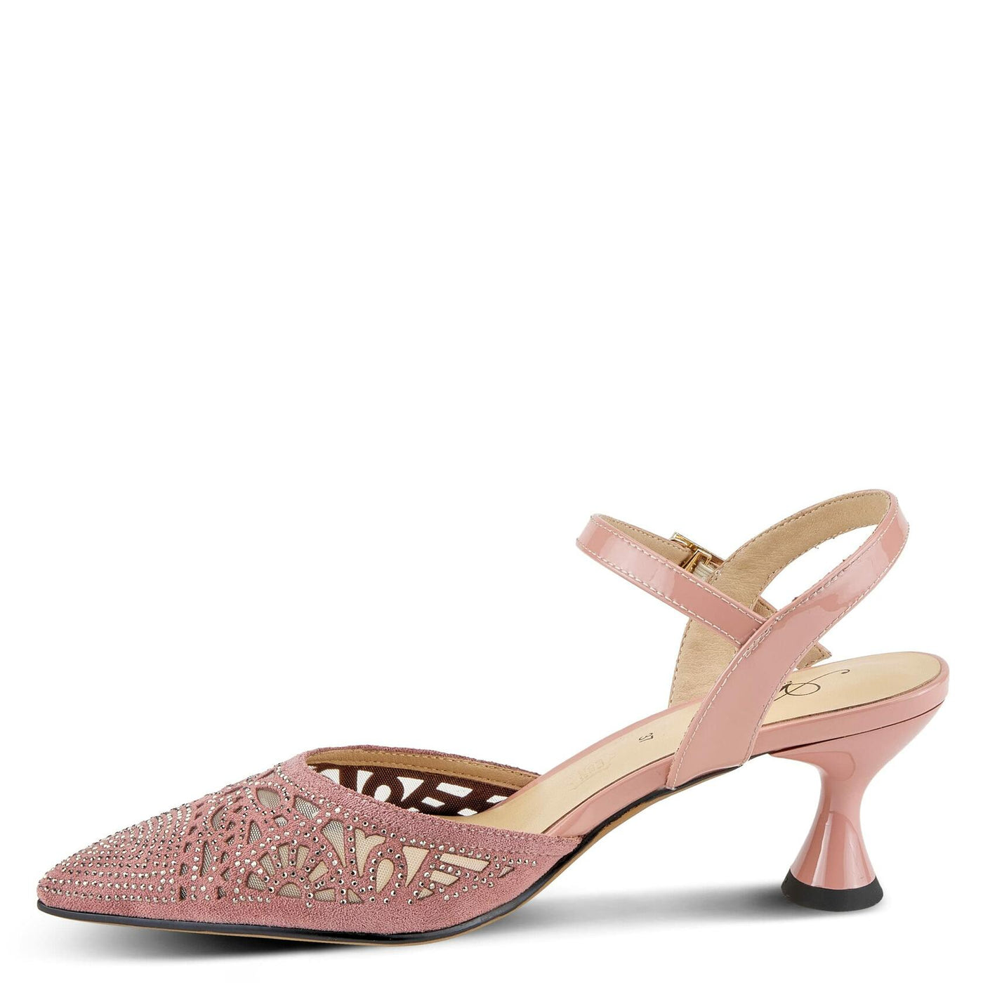 Azura Women's Delicate High Heel Sandal – Elegant Strappy Dress Shoes for Weddings, Parties & Formal Events – Comfortable Stiletto Heels with Adjustable Ankle Strap Mauve EU 37/6.5-7