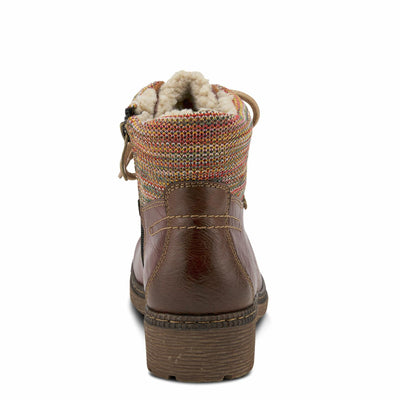 Spring Step Women's Marylee Combat Boot, Bordeaux, 36 M EU Medium EU (US 5.5 6 US)