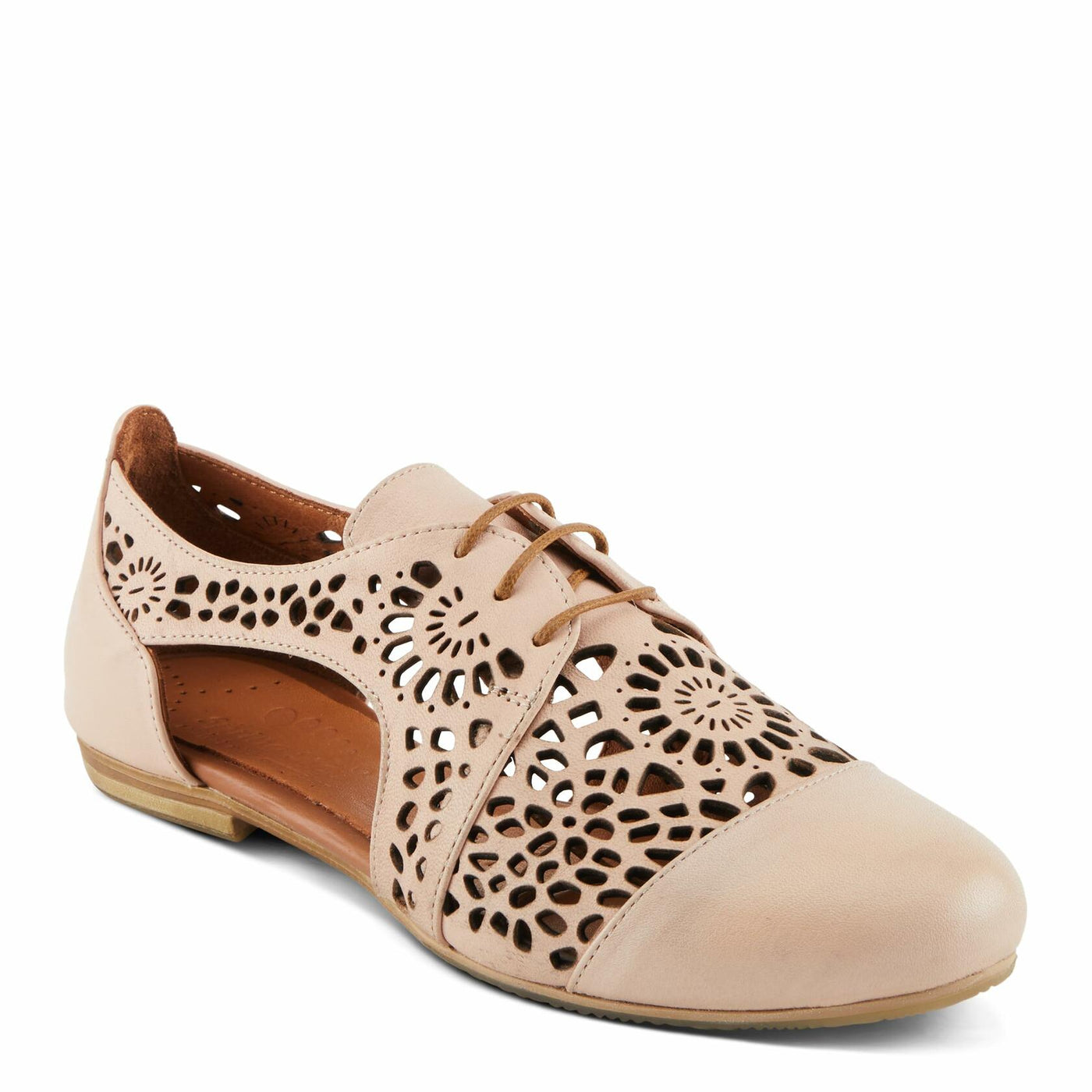 Spring Step Women's Theone Lace-Up Shoe Blush EU 42 / US 10.5-11