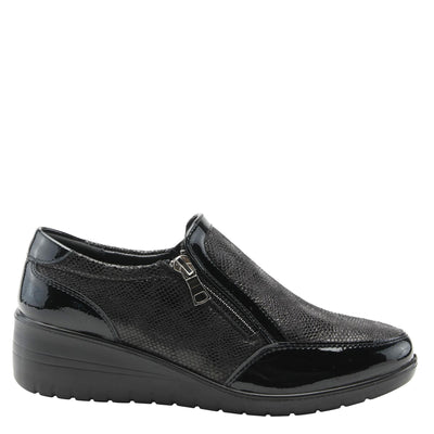 Flexus Women's Concha Black Shoes EU 40 / US 9
