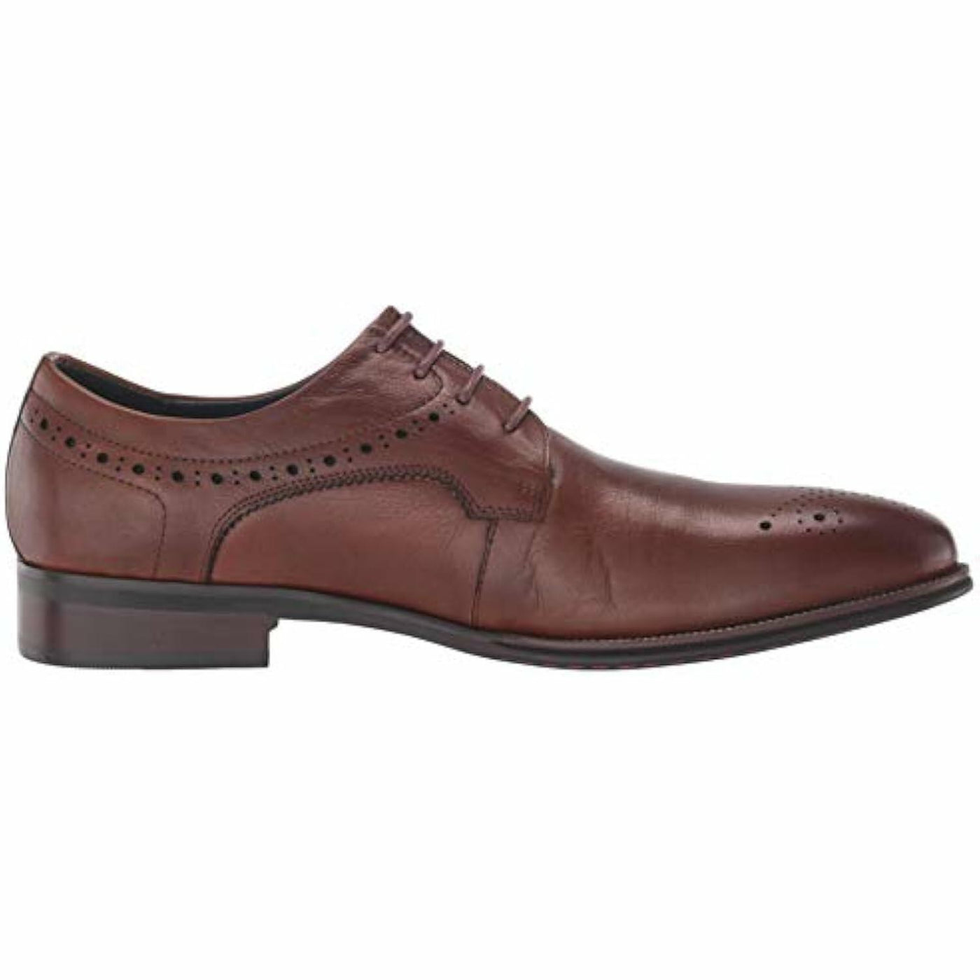 Spring Step Men's Charlie Leather Lace-Up Wingtip Shoe Brown
