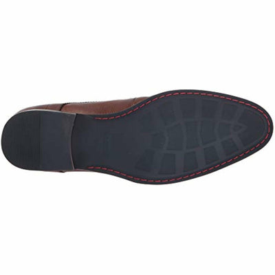 Spring Step Men's Charlie Leather Lace-Up Wingtip Shoe Brown