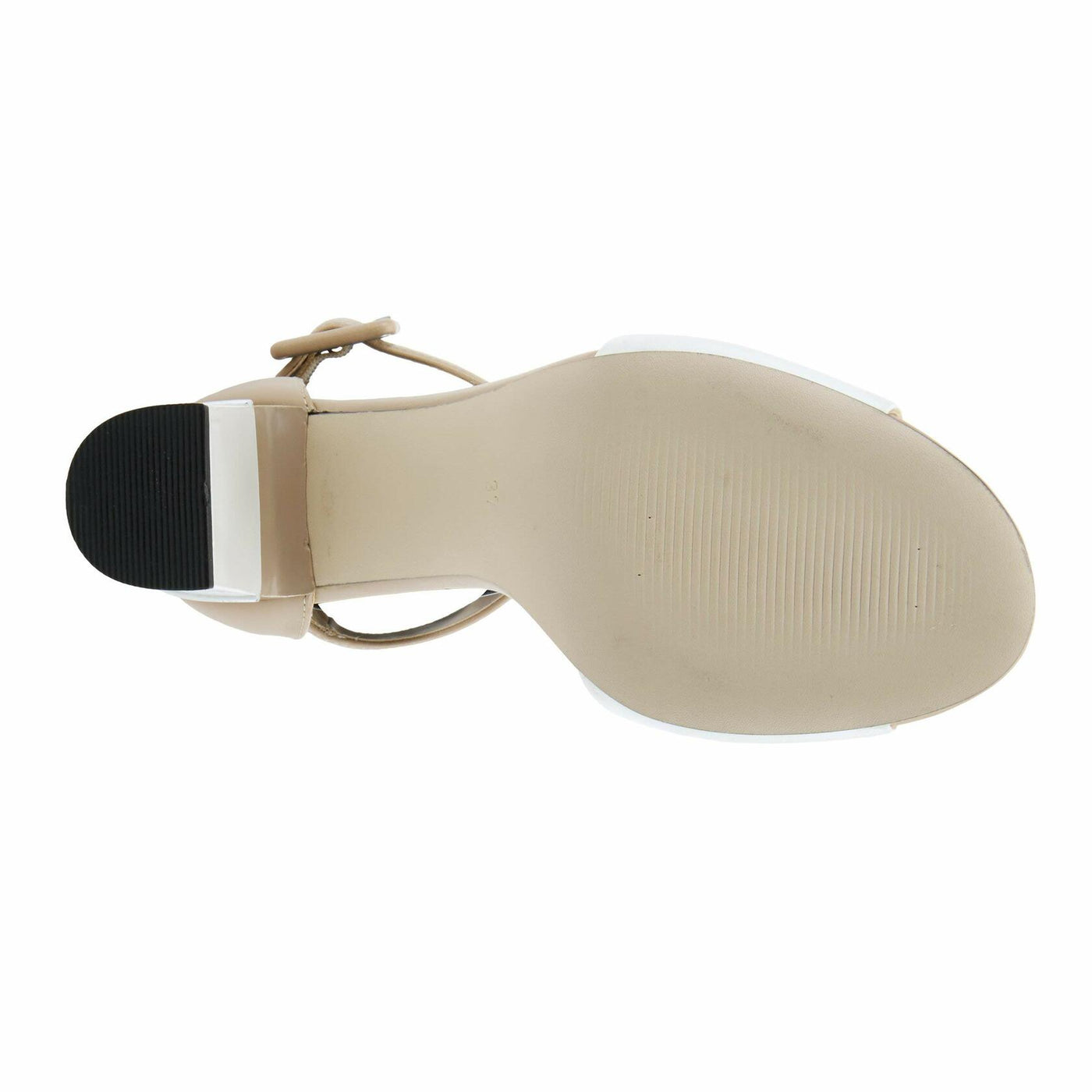 Azura by Spring Step Women's Barbra Heeled Sandal, White Multi, 5.5-6