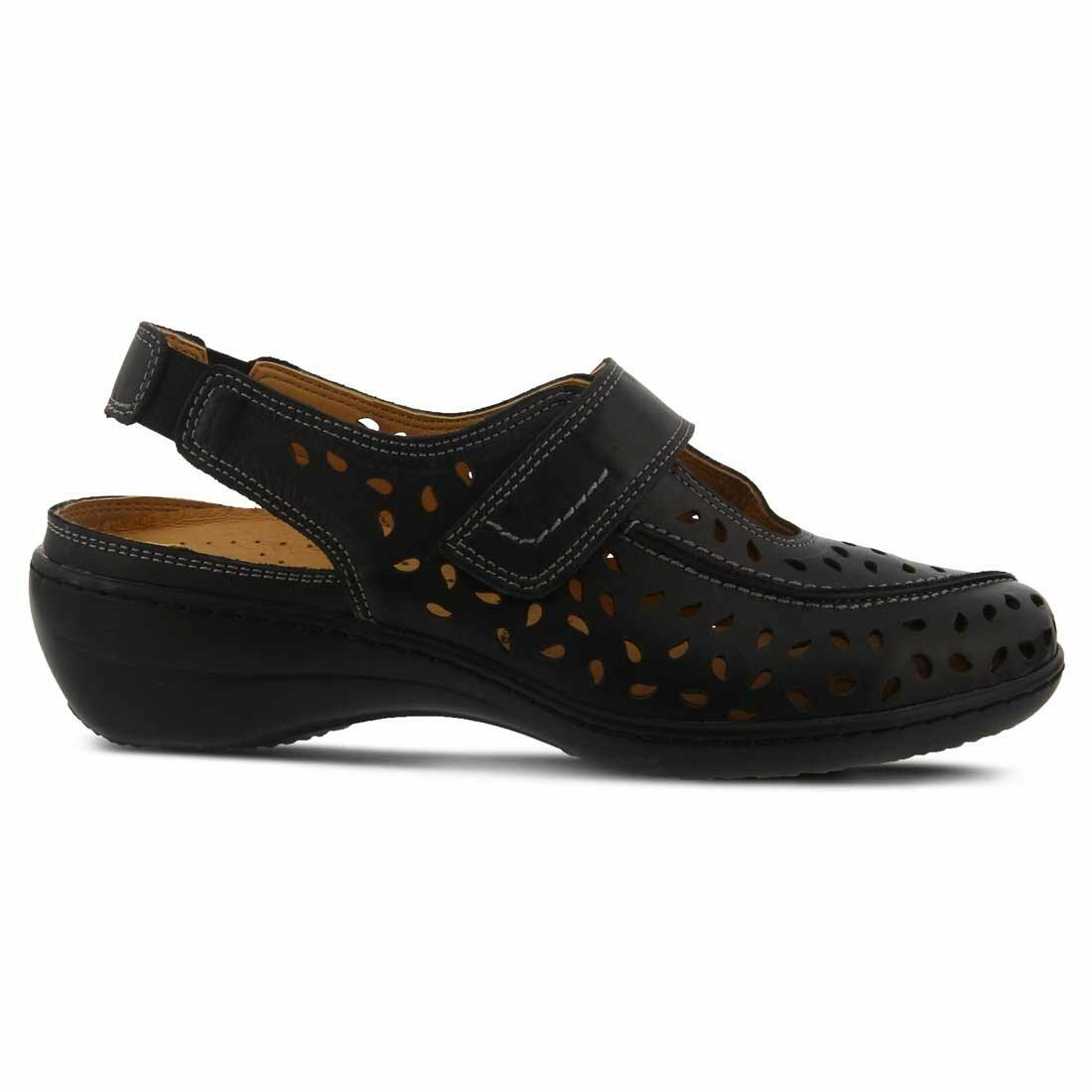 Spring Step womens FOGO Mary Jane Flat, BLACK 10.5 - 11 medium US