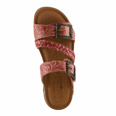 Spring Step L'Artiste Women's Astra Slide Sandal Red EU 42 / US 10.5-11