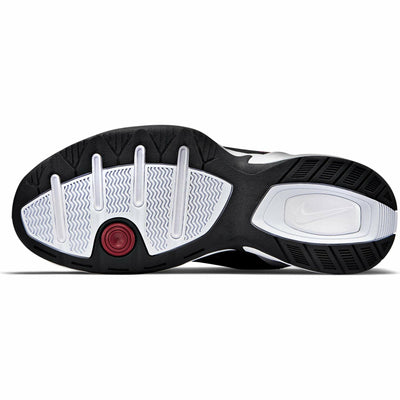 Nike Men's Air Monarch IV Cross Trainer, White/Black/Varsity Red, 6.5