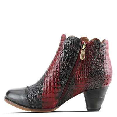 Spring Step L'Artiste Women's Extrovert Bootie Red Multi EU 35 / US 5