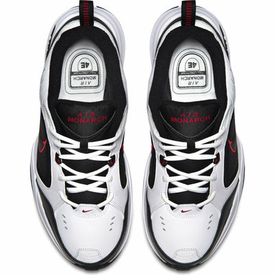 Nike Men's Air Monarch IV Cross Trainer, White/Black/Varsity Red, 6.5