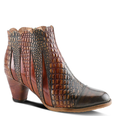 Spring Step L'Artiste Women's Extrovert Bootie Camel Multi EU 42 / US 10.5-11