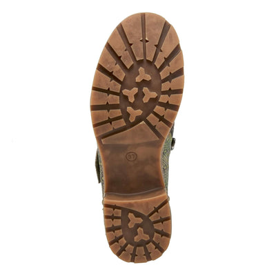 Spring Step L'Artiste Women's Magda Bootie Olive Multi EU 35 / US 5