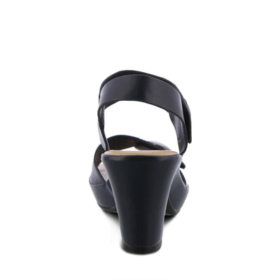PATRIZIA Spring Step Dade Sandals for Women - Ladies Casual Platform Sandal with Hook and Loop - Slip-On Womens Sandals for Any Event - Navy EU 35 / US 5