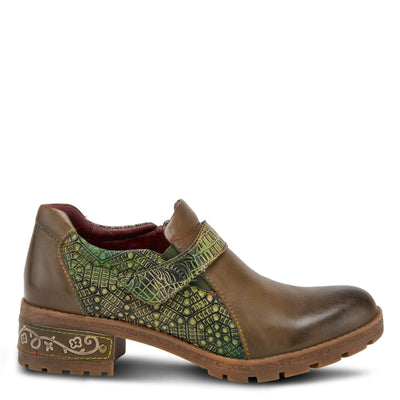 Spring Step L'Artiste Women's Magda Bootie Olive Multi EU 35 / US 5