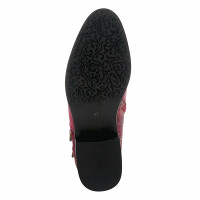 L’Artiste by Spring Step Women's TIATIA Ankle Boot, Bordeaux, 5.5-6