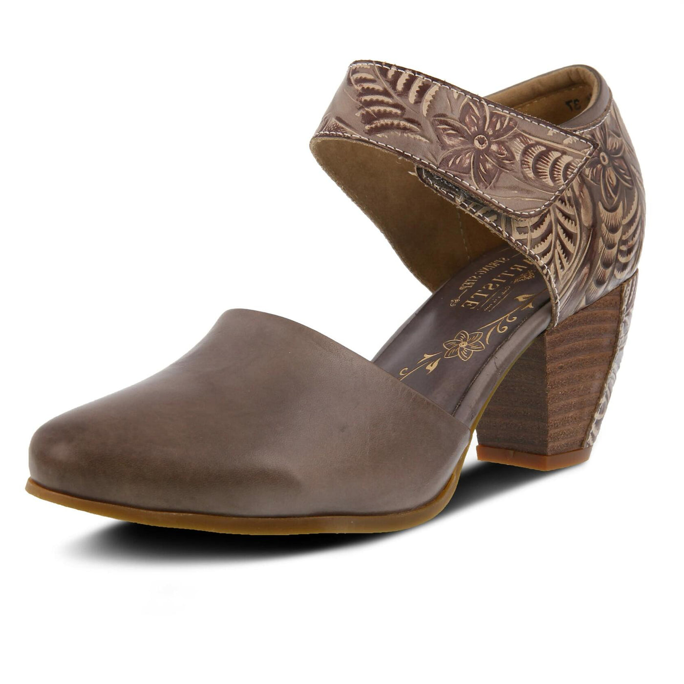 Spring Step L'Artiste Women's Toolie Mary Jane Shoe Grey EU 40 / US 9