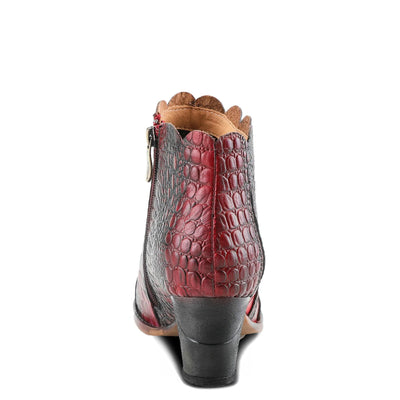 Spring Step L'Artiste Women's Extrovert Bootie Red Multi EU 42 / US 10.5-11