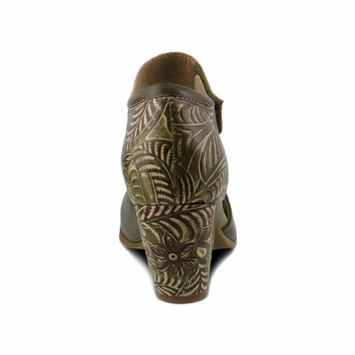 L'Artiste by Spring Step Women's Toolie Pump, Olive Green, 9