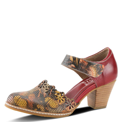 Spring Step L'Artiste Women's Sunset Bootie Dark Red Multi EU 41 / US 9.5-10