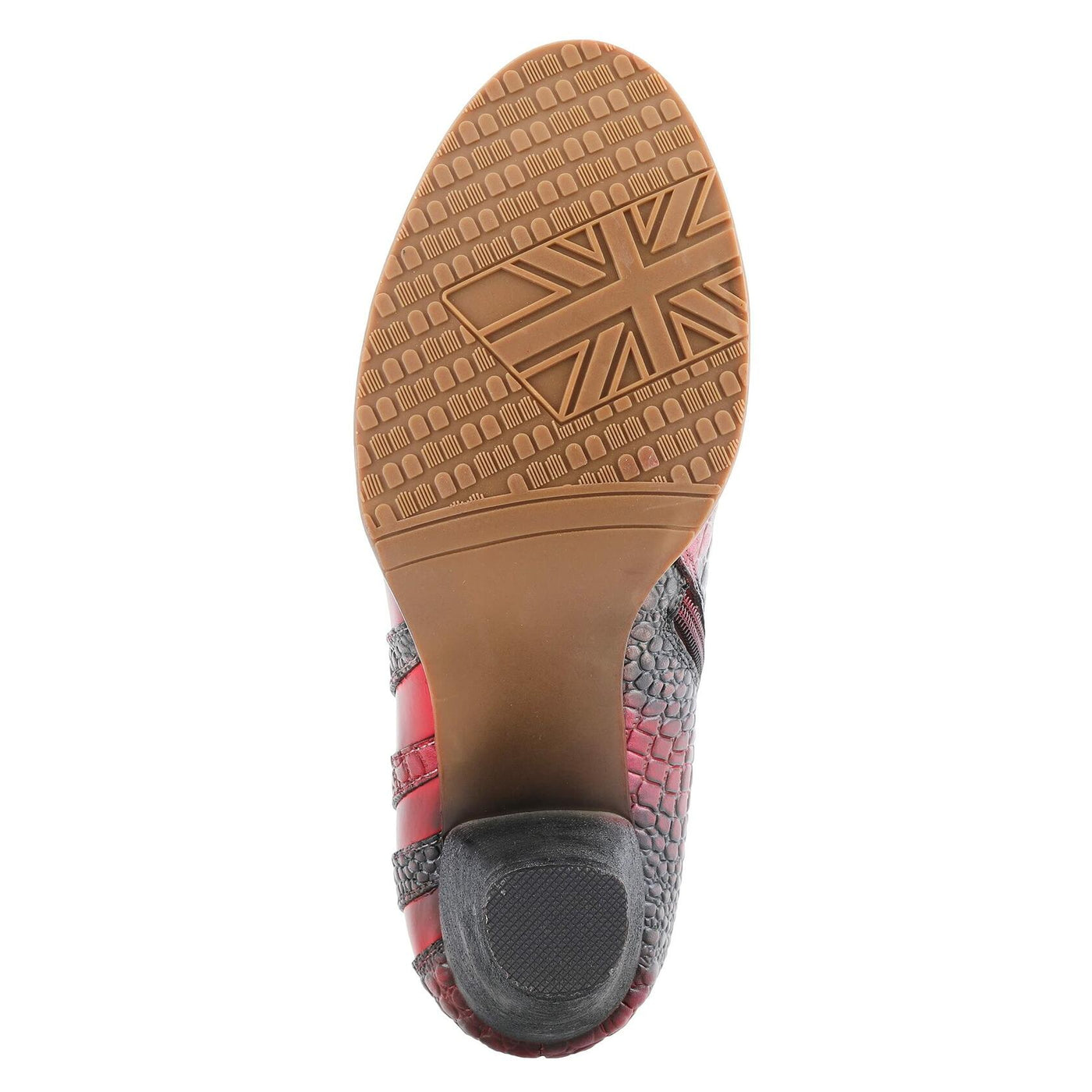 Spring Step L'Artiste Women's Extrovert Bootie Red Multi EU 42 / US 10.5-11