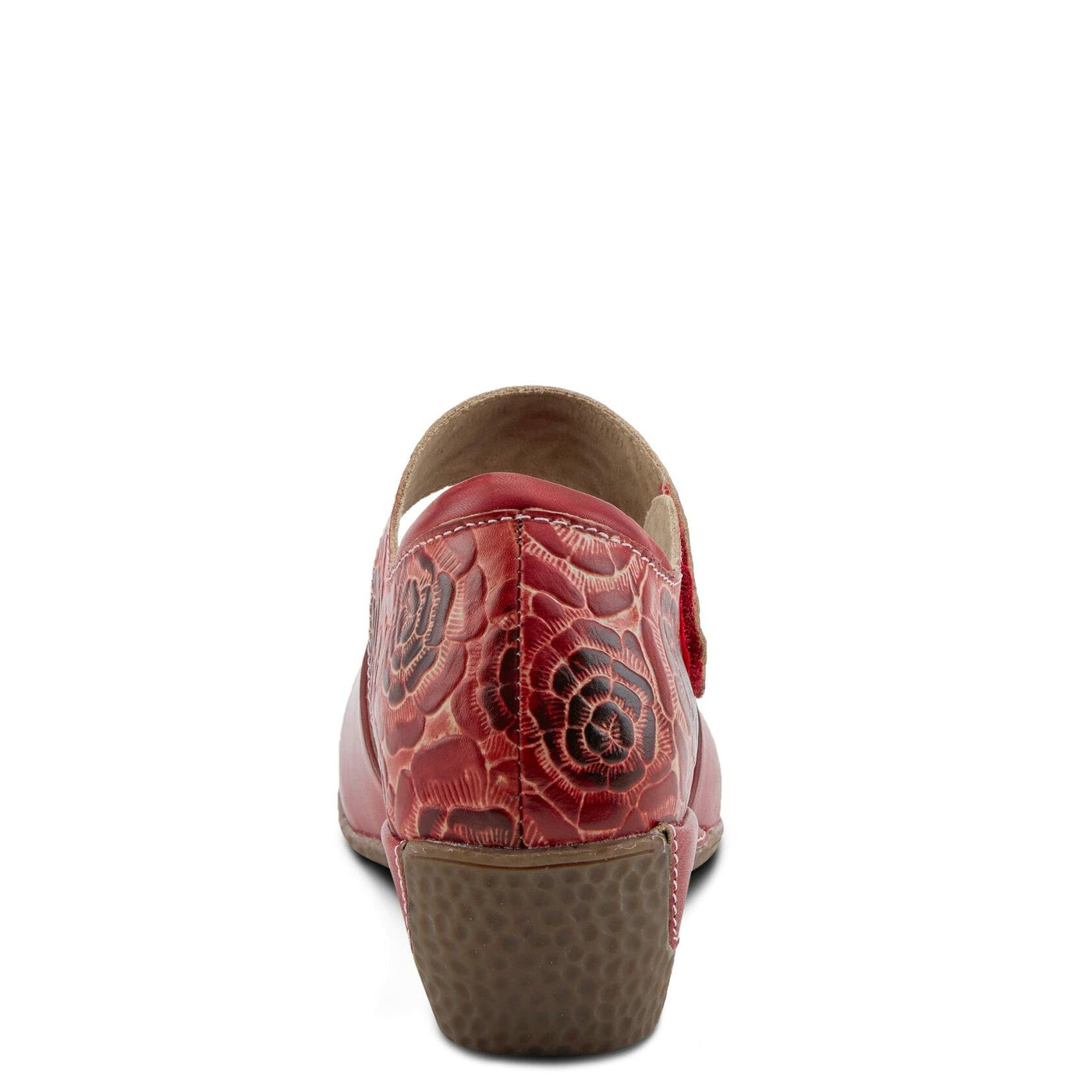 Spring Step L'Artiste Gloss-Pansy Mary Jane Shoes for Women - Ladies Shoes with Hooks and Loops Closure - Womens Shoes for Outdoor, Casuals, Wedding - Red EU 36 / US 5.5-6